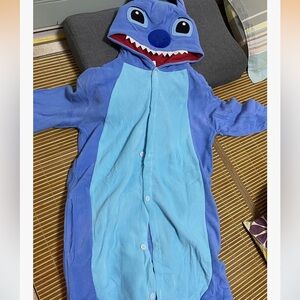 Stitch Button Onesie/Costume Adult